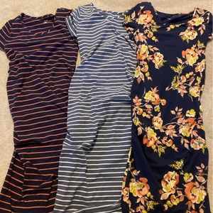 Three Isabel Maternity by Ingrid & Isabel dresses